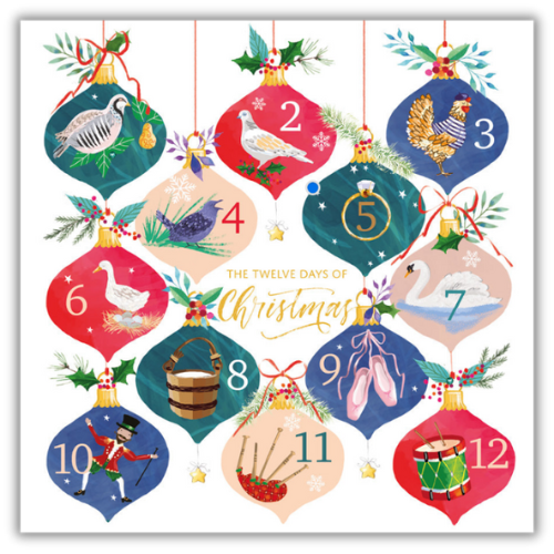 12 Days Christmas Cards