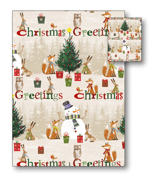 Woodland Animals Wrap